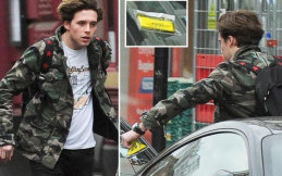 Lagi, Putra Beckham Kena Tilang