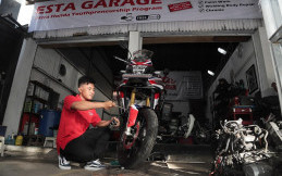 Bengkel Binaan Astra Honda Motor (AHM) Raih Omset Rp25 Juta