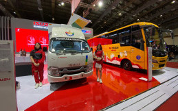 Ragam Produk Isuzu Penuhi Kebutuhan Transportasi Hadir di GIICOMVEC 2024