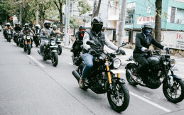 XSR 155 Motoride Jadi Ajang Riding Pecinta Nuansa Custom di Surabaya