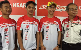 Pertajam Skill, Pebalap Binaan AHM Dibimbing Oleh Dorna