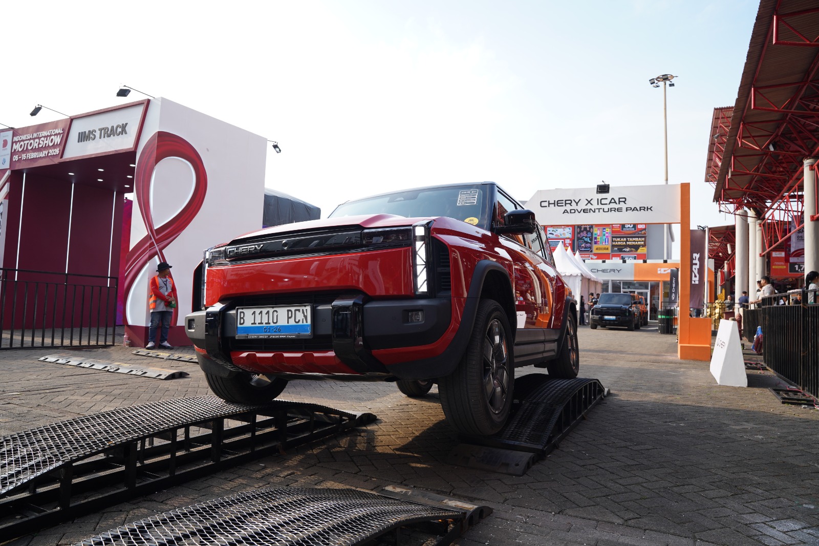 Intip Fasilitas Test Drive Chery Adventure Park di IIMS 2026