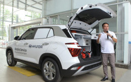 Hyundai Stargazer dan Purna Jualnya dikenalkan di Banjarmasin