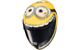 Lucu Nih, HJC Helmets Luncurkan Grafis Otto si Minion Seharga Rp8 Jutaan
