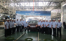 Suzuki Mulai Produksi All New Ertiga di Pabrik Cikarang