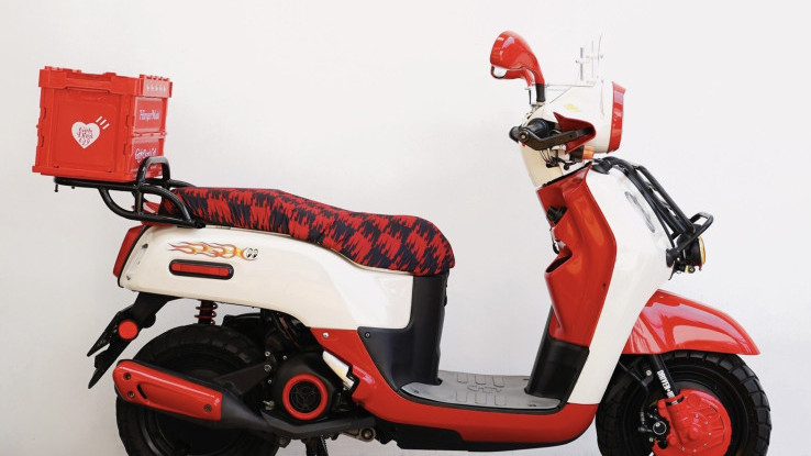 Intip Modifikasi Fazzio 'Skena Kalcer' Ala Pria Asal Bandung Ini