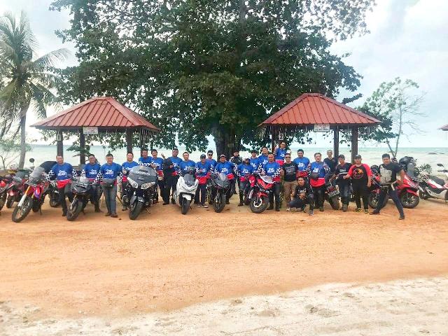 Pemilik Dealer Honda Touring Bareng ke Belitung