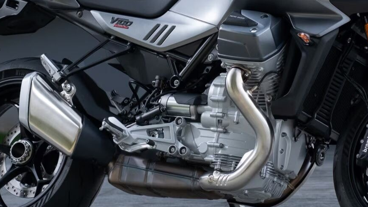 Moto Guzzi Patenkan Desain Motor Hybrid Bermesin V-Twin