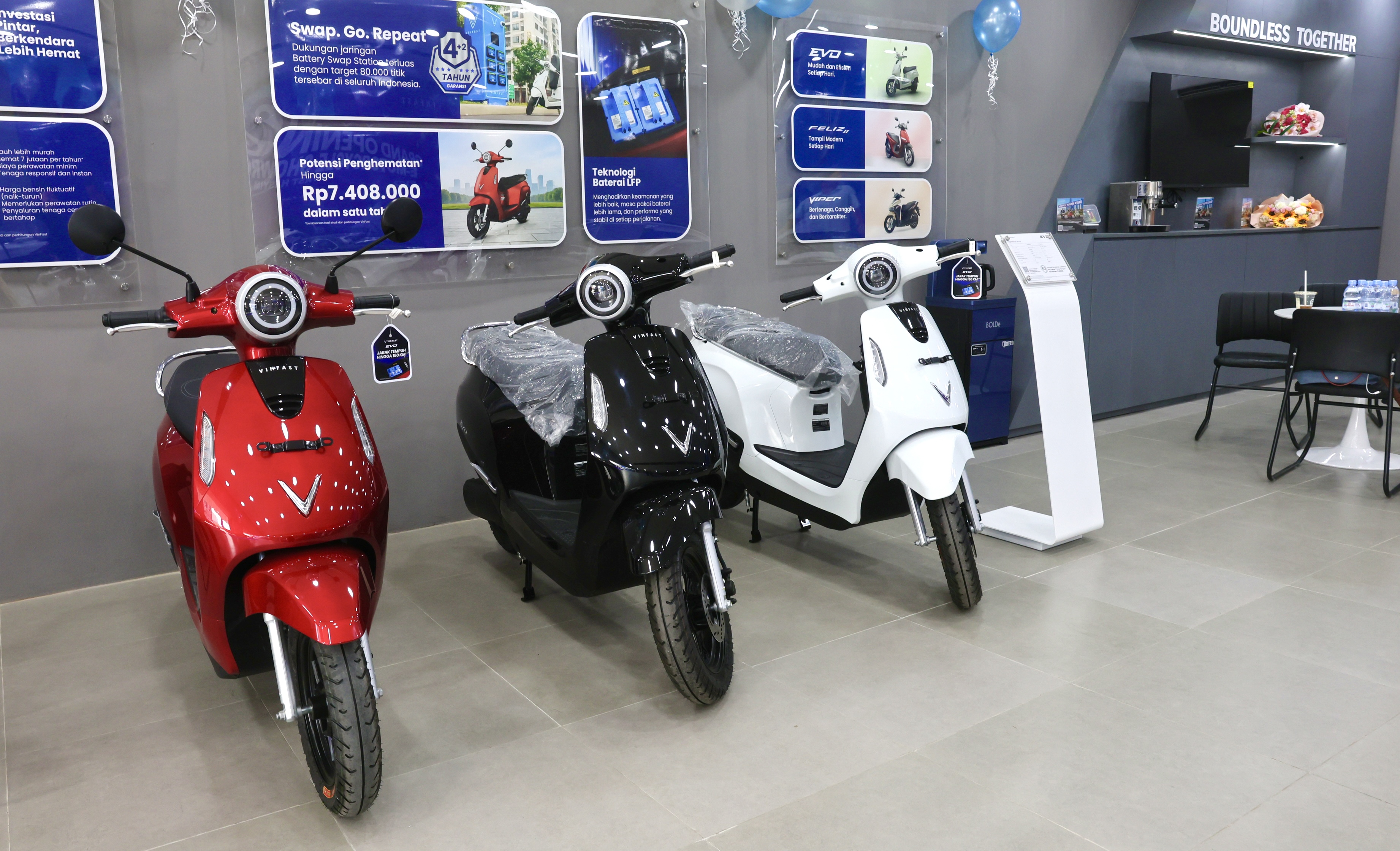 VinFast Hadirkan Tiga Motor Listrik, Bangun Ekosistem di Indonesi