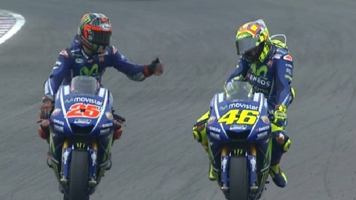 Vinales Bersyukur Punya Rekan Seperti Rossi