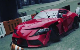 Wah Masih Baru,Toyota Supra Ini Sudah Hancur Saja
