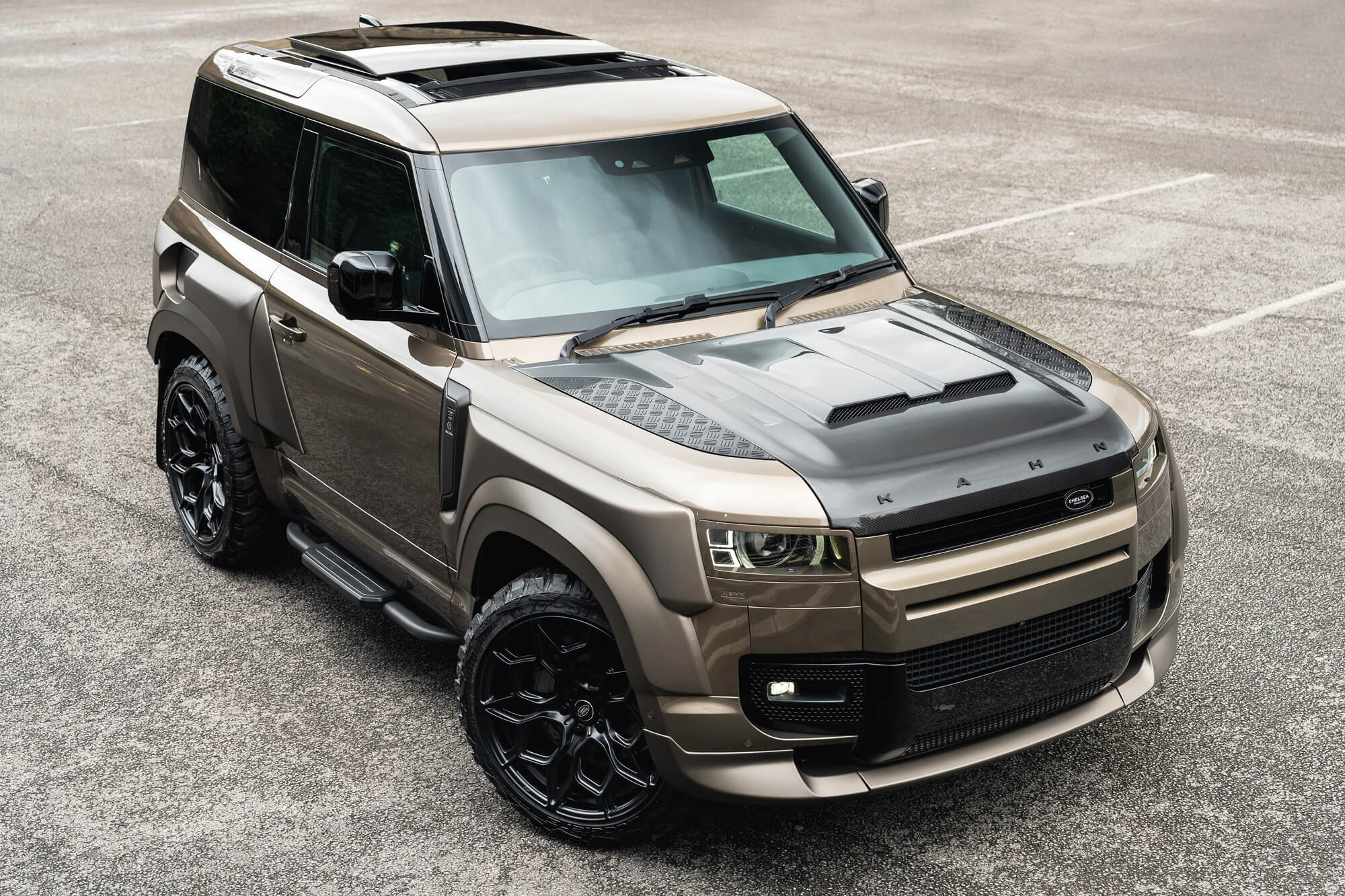 Kegagahan Land Rover Gondwana Widebody Defender 90 Chelsea Truck Company