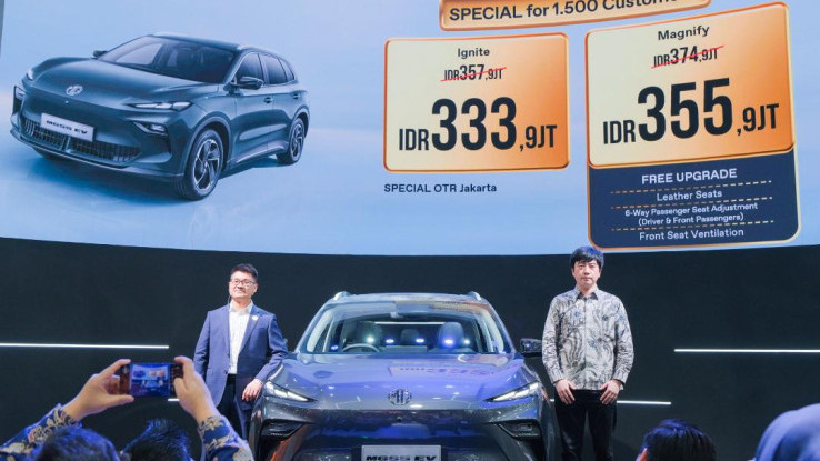 MGS5 EV Resmi Melantai di Indonesia, Banderol Mulai Rp354 Jutaan