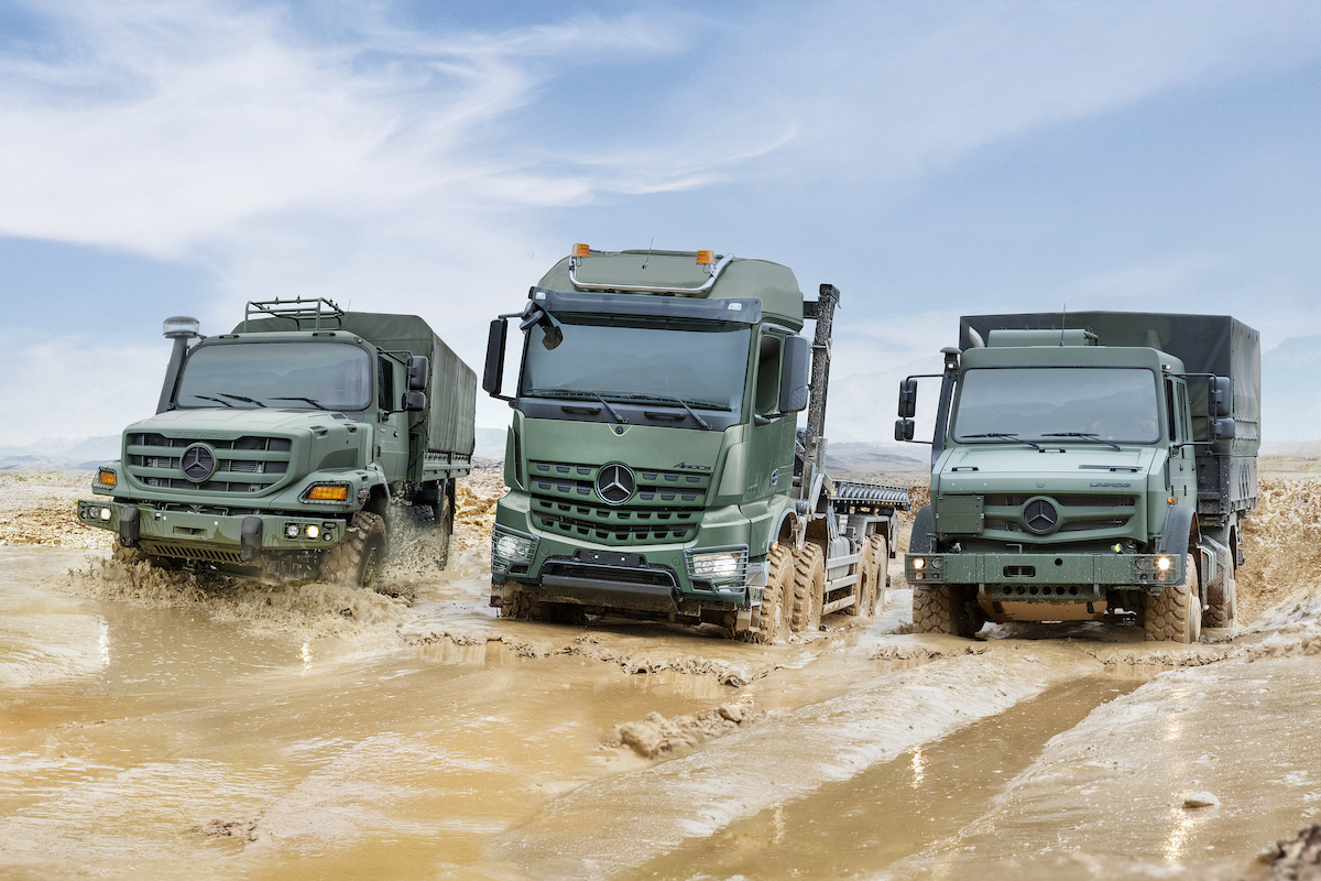 Daimler Truck Luncurkan Brand Khusus Kendaraan Taktis Siap Tempur