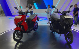 Motor Listrik Gesits Raya E Meluncur di PEVS 2023