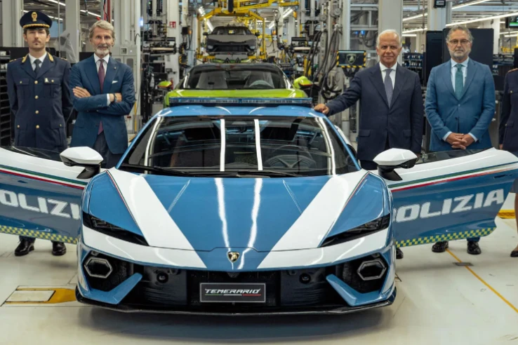 Lamborghini Temerario Polizia Resmi Meluncur, Jadi Armada Baru Kepolisian Italia