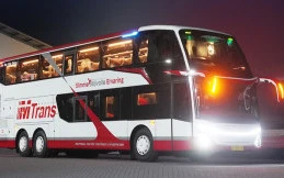 PO MTrans Tambah Bus Double Decker Baru, Tingkat Kenyamanan Diutamakan