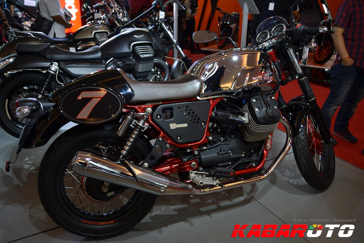Moto Guzzi Boyong 5 Motor di IIMS 2018 Salah Satunya Limited Edition
