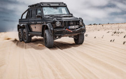 Brabus XLP 900 6x6 Superblack,  Penjelajah Perkotaan Modern dan Off-Road Mewah
