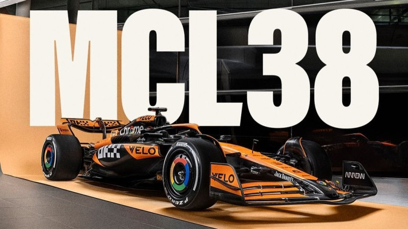 McLaren MCL38 Siap Bersaing Di F1 2024 - kabaroto