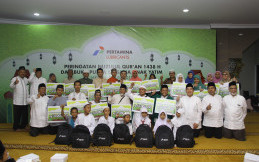 Pertamina Lubricants Berbagi Berkah dan Kebahagiaan Bersama Anak Yatim 