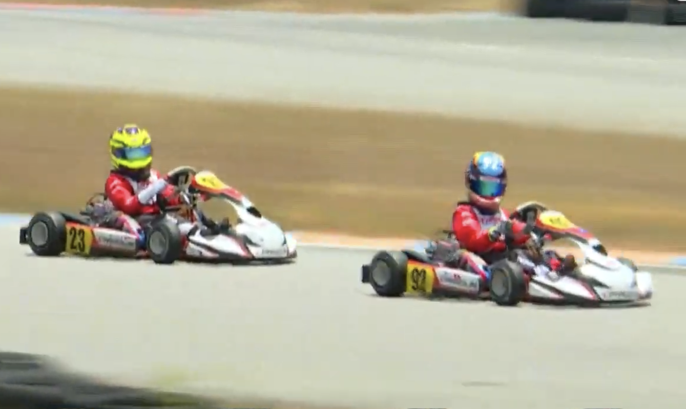 Darren Arthur Gani Sabet Podium 2 di IAME Asia Round 3