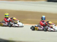 Darren Arthur Gani Sabet Podium 2 di IAME Asia Round 3