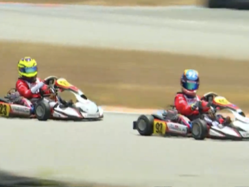 Darren Arthur Gani Sabet Podium 2 di IAME Asia Round 3