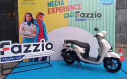 Begini Cara Kerja Hybrid di Yamaha Fazzio Connected