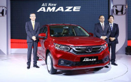 Honda Luncurkan Sedan Mungil Amaze di India dengan Pilihan Mesin Diesel