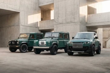 Trio Land Rover Lintas Generasi Ini Bisa Dipesan Sesuai Keinginan