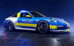 Mobil Polisi Porsche 911 Targa TechArt Siap Kejar Tuner Ilegal