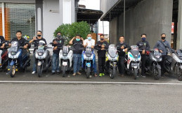 Komunitas Yamaha Lexi di Berbagai Daerah Berbagi Berkah