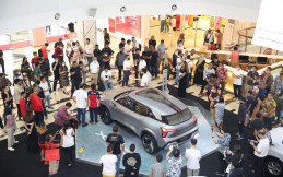 Mitsubishi XFC Concept Curi Perhatian Warga Medan