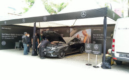 Sambil Belanja, Sobat KabarOto bisa Servis Mercedes-Benz di Mall Botani Square Bogor
