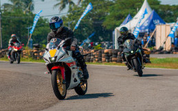 Pembalap ARRC Jadi Mentor Peserta Track Day di Sirkuit Boyolali