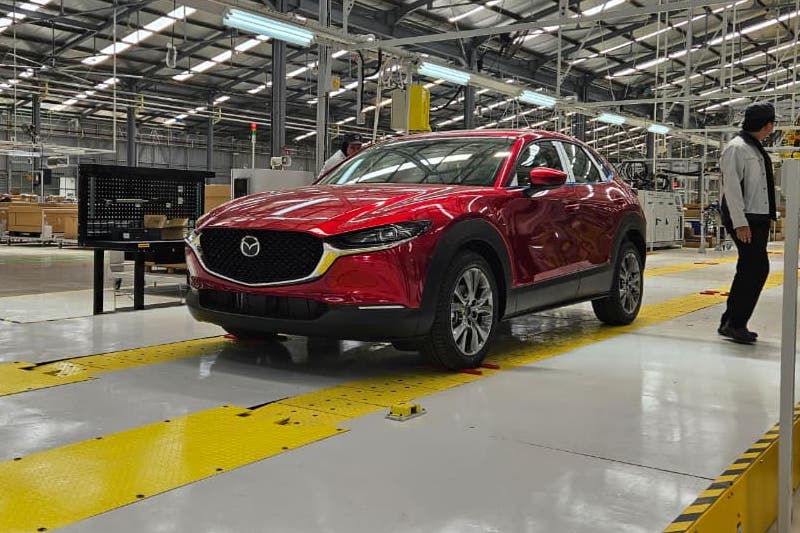 Mazda CX-30 di Mazda Indonesia Plant