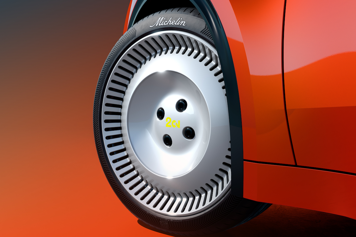 Ban Michelin di Citroen 2 CV CONCEPT