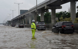 Jakarta Diguyur Hujan Deras, Ini Tol yang Tergenang Air