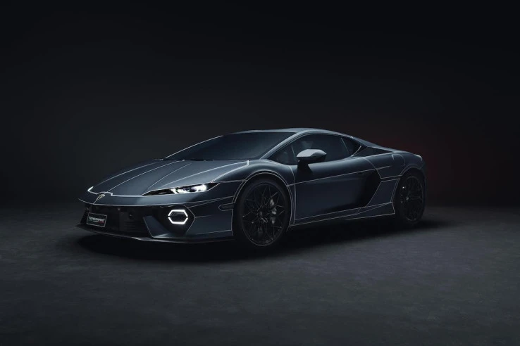 Lamborghini Temerario Edisi Super Langka Berbaju Jas Pinstripe