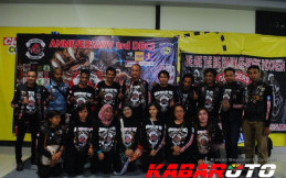 Ratusan Bikers Hadiri Acara Anniversary ke-3 Komunitas Motor Penyandang Disabilitas