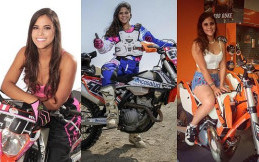 Keren! Cewek Pengidap Kanker Ini Ikutan Rally Dakar 2019