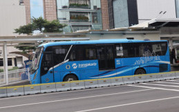 Perjalanan Satu Dekade, 120 Bus Transjakarta Pintu Tunggal Purna Tugas