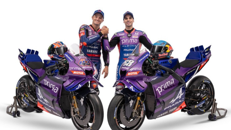 Prima Pramac Yamaha Luncurkan Motor dan Pembalap Baru di MotoGP