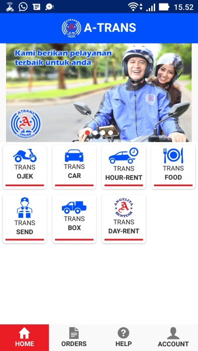 ATRANS Mudahkan Konsumen Sewa Kendaraan Online