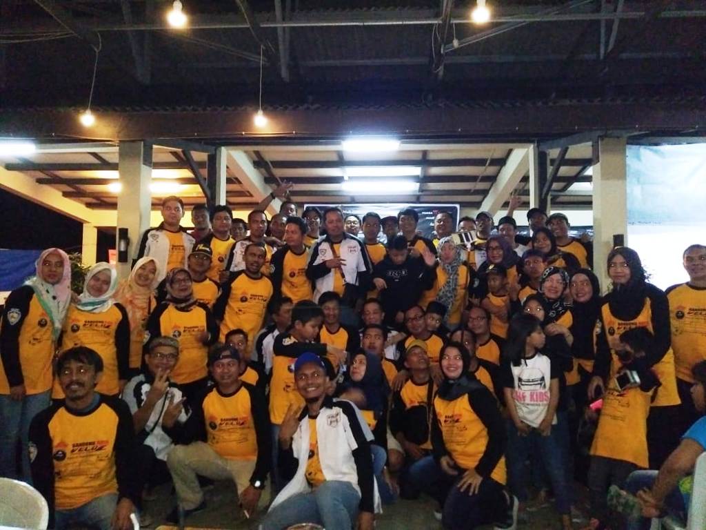 VOC Gelar Touring Deklarasi Chapter Bandung Raya