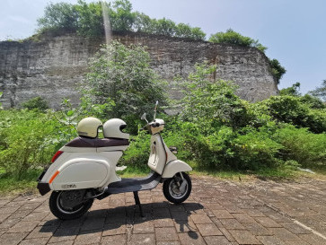 Bukan Nouvo & Kymco, Vespa Corsa Jadi Skutik Pertama di Indonesia