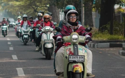 Komunitas Motor Grils Day Out, Kampanyekan Keselamatan Berkendara