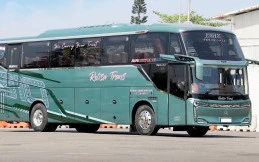Bus Baru PO Relisa Trans Hadir dengan Bodi Skylander R25 Sky Seat