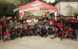 Ratusan Bikers Honda Jatim Berbagi di Bulan Ramadhan 